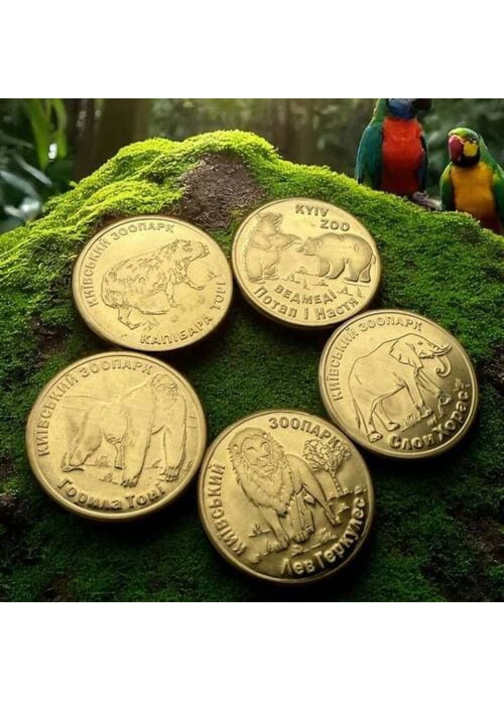 Монета Ведмеді КиївЗОО (7633) Dobroznak (365246380)