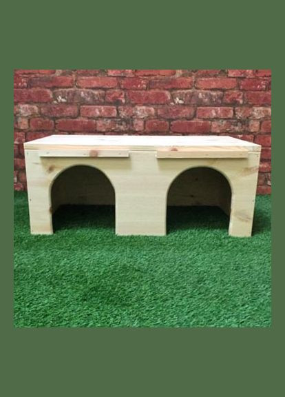 Домик для кроликов из дерева Кларел бланже (ДКР-001701) No Brand (328605176)