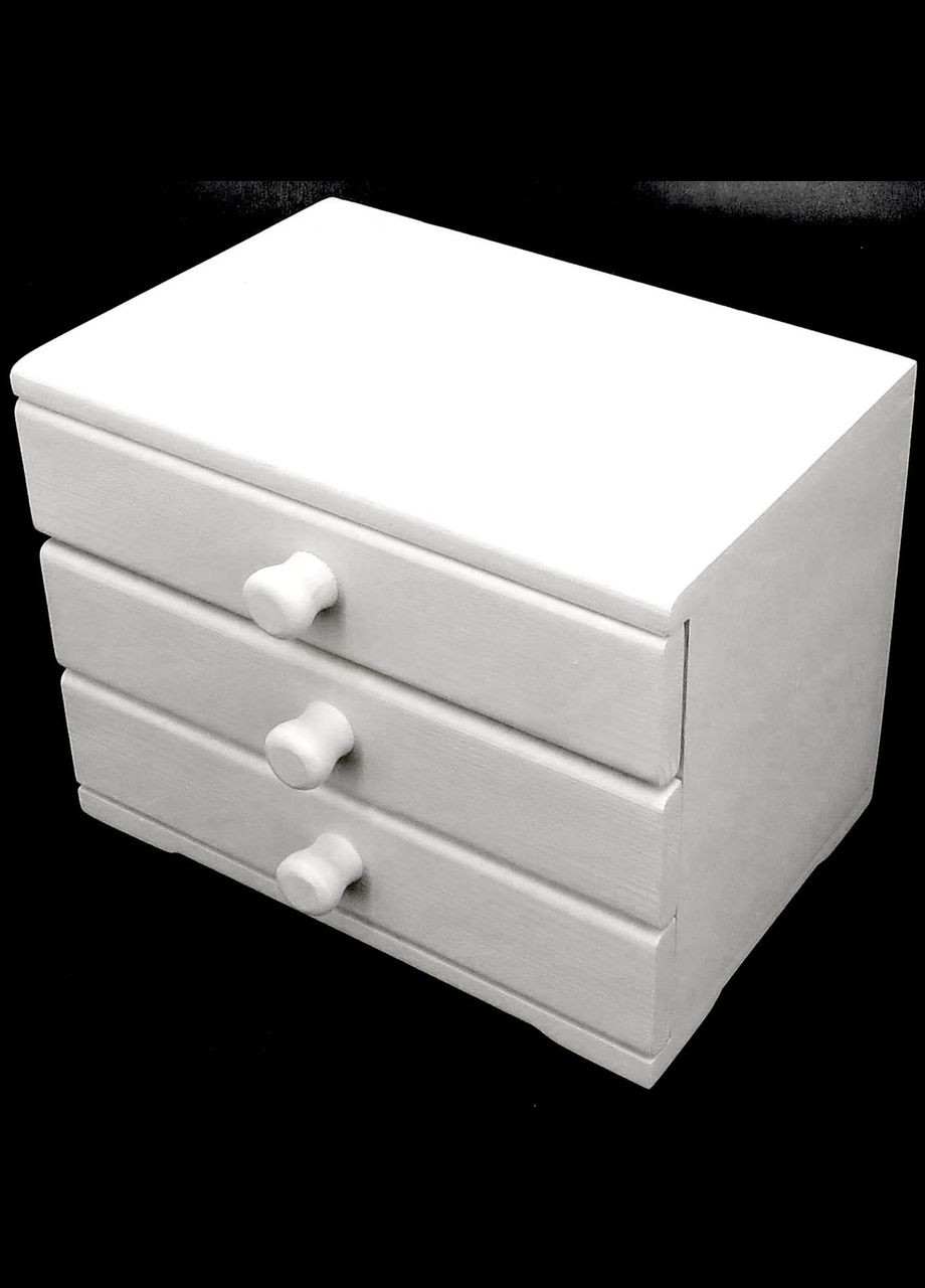 Мини-комод из дерева Джоржтаун зефир (МНК-000320) No Brand (328226183)