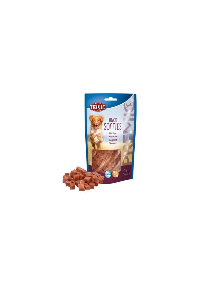 Ласощі Premio Duck Softies для собак шматочки з качкою 100 г Trixie (355257004)