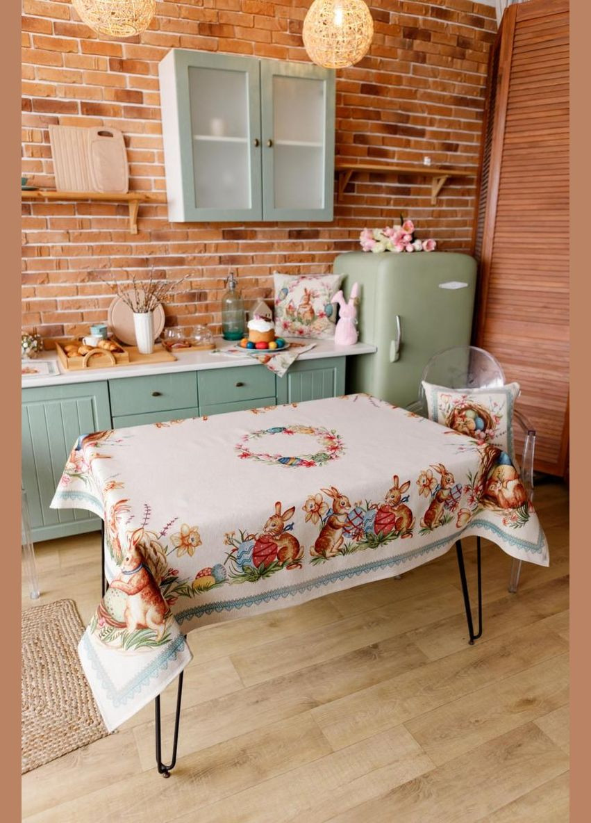 Гобеленова скатертина на стіл Злагода Прованс (326807424)