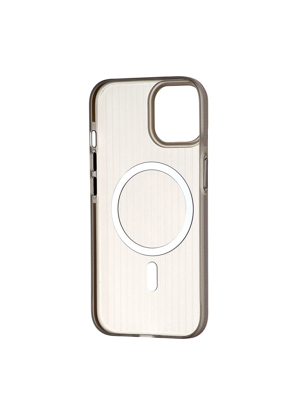 Чехол Groove Matt with MagSafe Gray Case iPhone 15 (302515916)