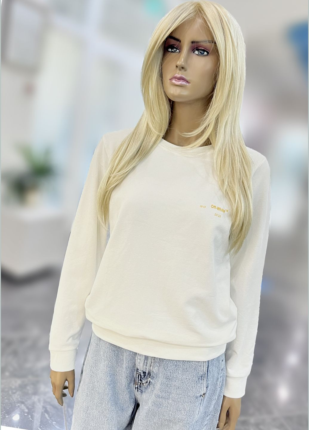 Білий світшот Off White (305420099)