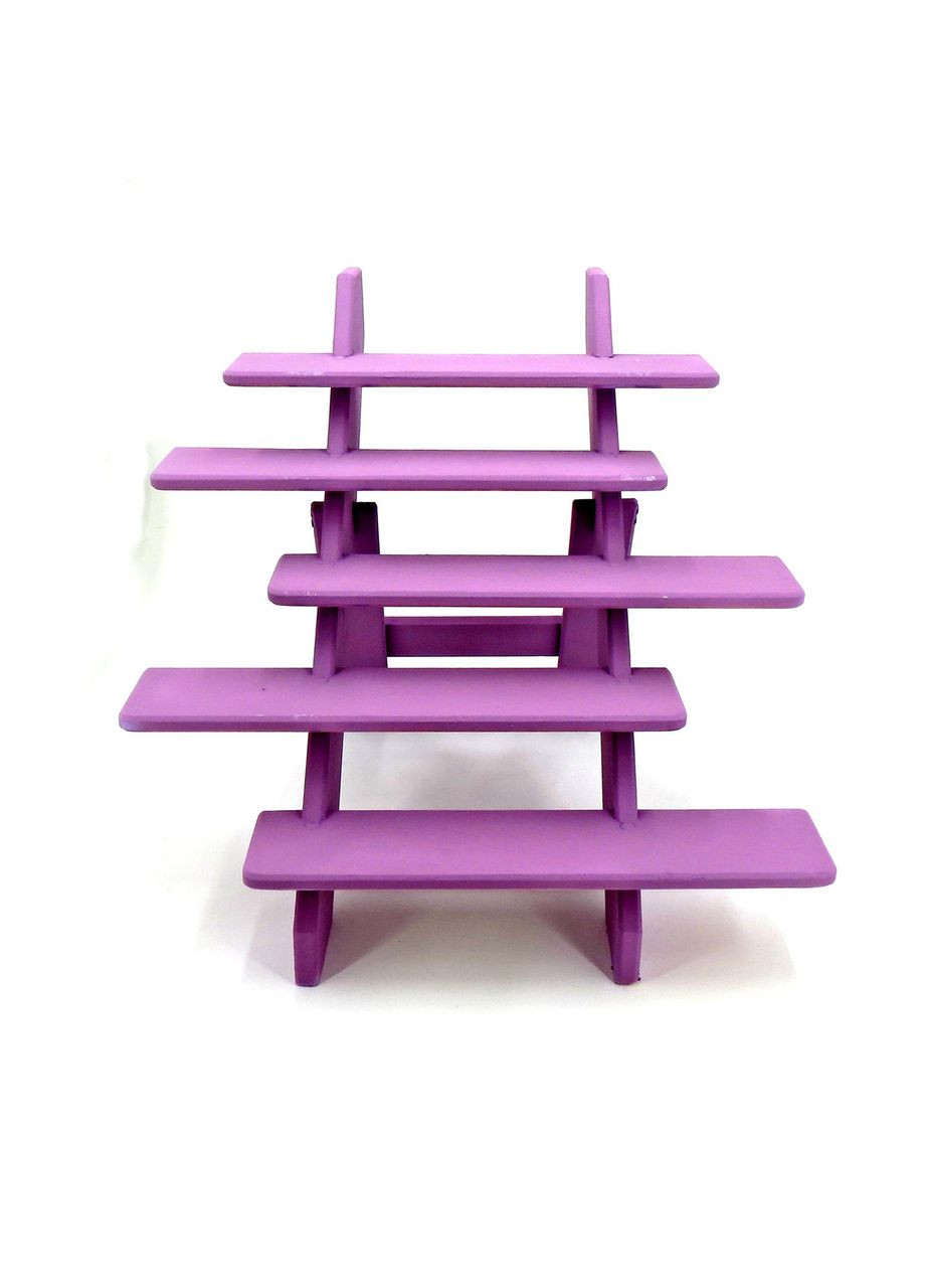 Підставка для квітів з дерева Алькала флокс (ЦВП-002455) No Brand (328230259)