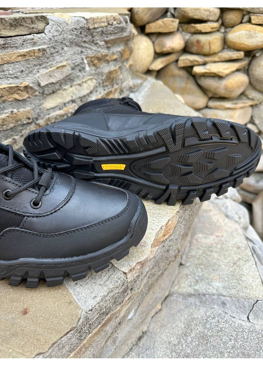 Военные Мужские Берцы Зимние. 36-49р Черные. Гидрофобная кожа! DSZM-1053 No Brand (352261908)