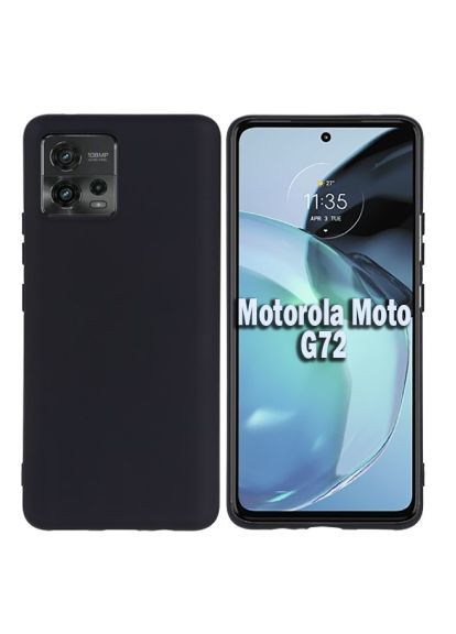 Чохол до мобільного телефона (708931) BeCover Motorola Moto G72 Black (366154254)
