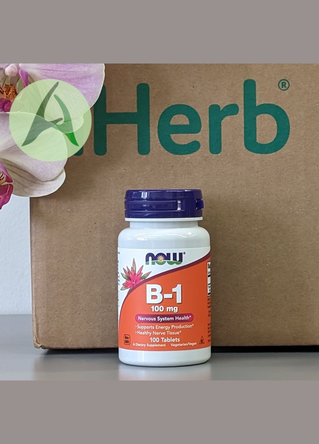 Витамин B1 (тиамин), 100 мг, 100 таблеток Now Foods (314524348)