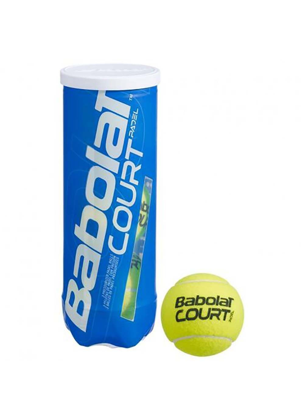 М'ячі для тенісу COURT PADEL 3 balls Babolat (367590474)