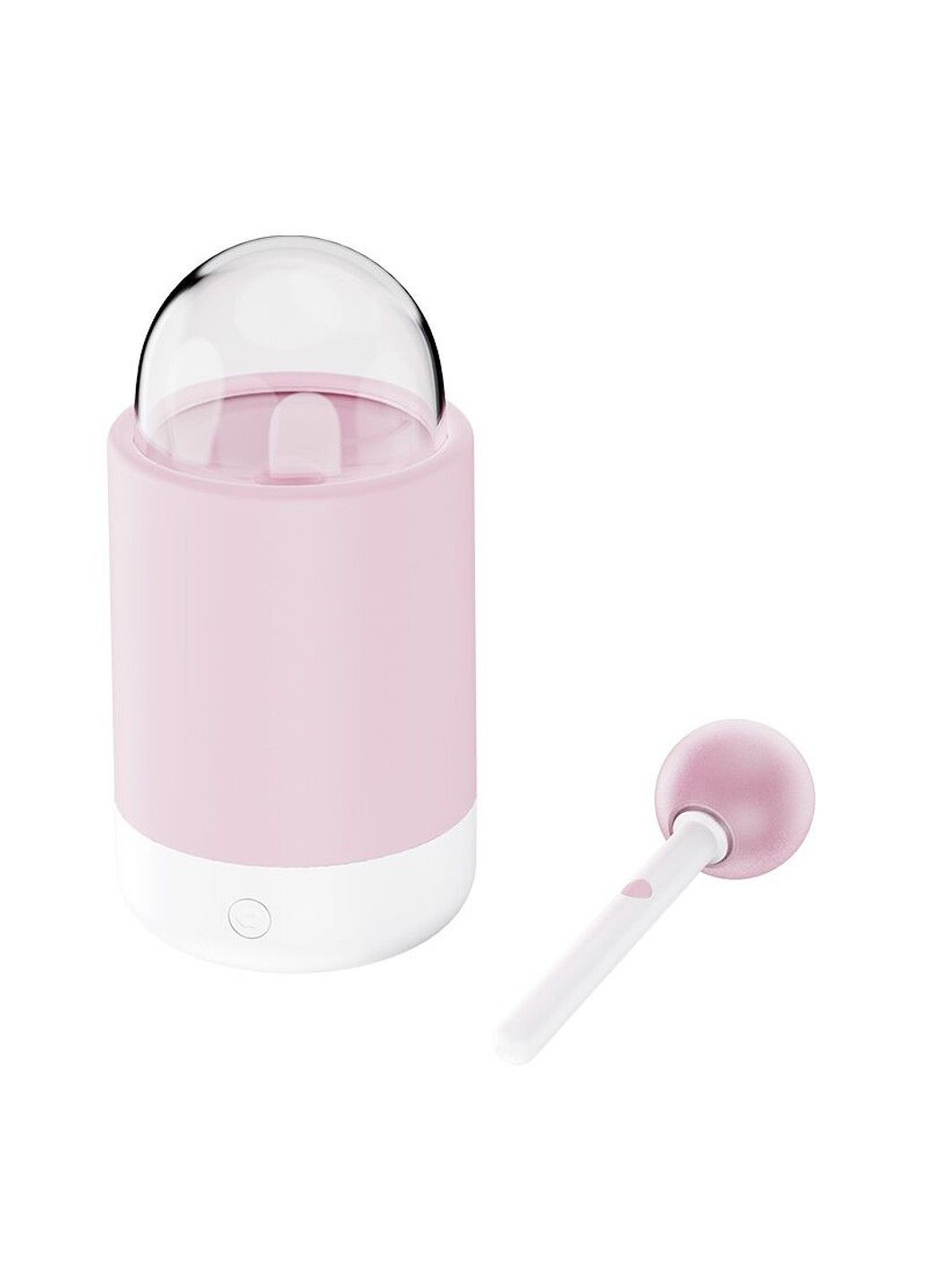 Вибратор-конфетка на палочке KISSTOY Pink Pop, зарядный кейс-ночник, 10 режимов вибрации KisToy (315497919)