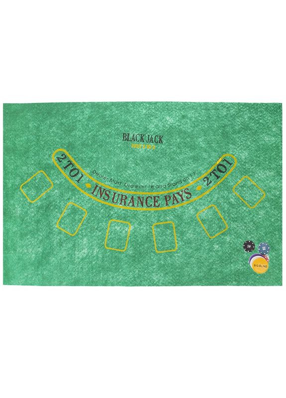 Набір для покеру в металевій коробці SP-538-045 (200 фішок, з номіналом, 2 кол.карт, полотно, р-р 24х12х12см) (538-045) SP-Sport (361436228)