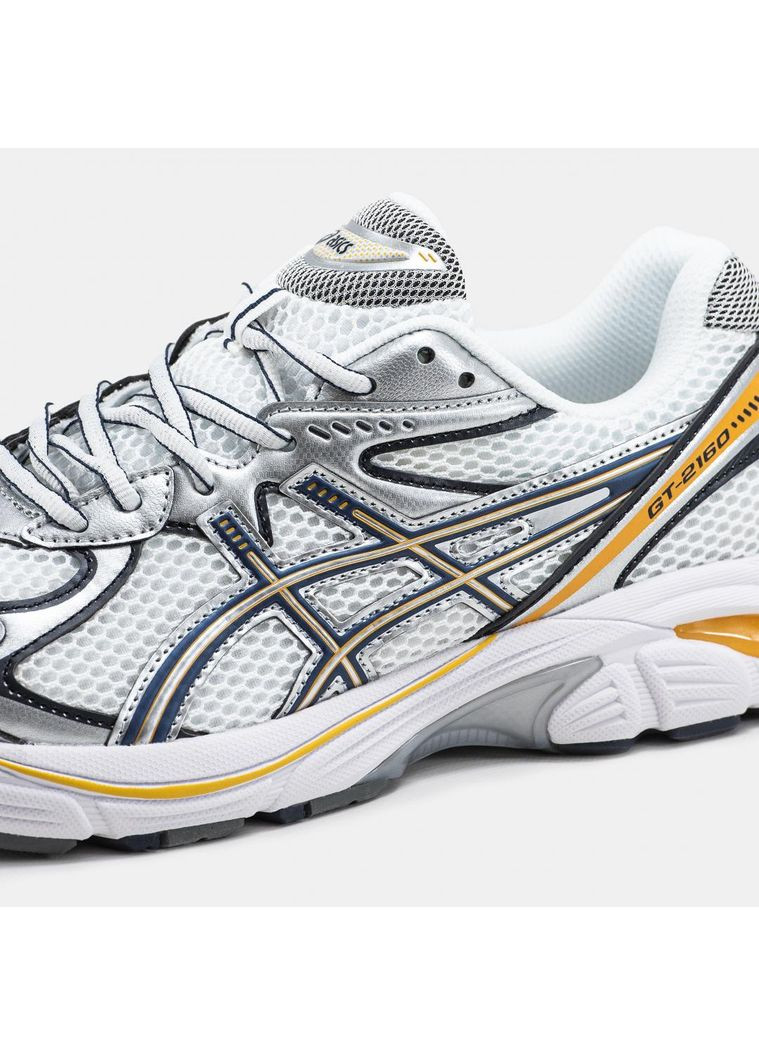 КРОСІВКИ ЖІНОЧІ ASICS GT-2160 WHITE SILVER ORANGE АСІКС GT-2160 No Brand білі демісезони (368885110)