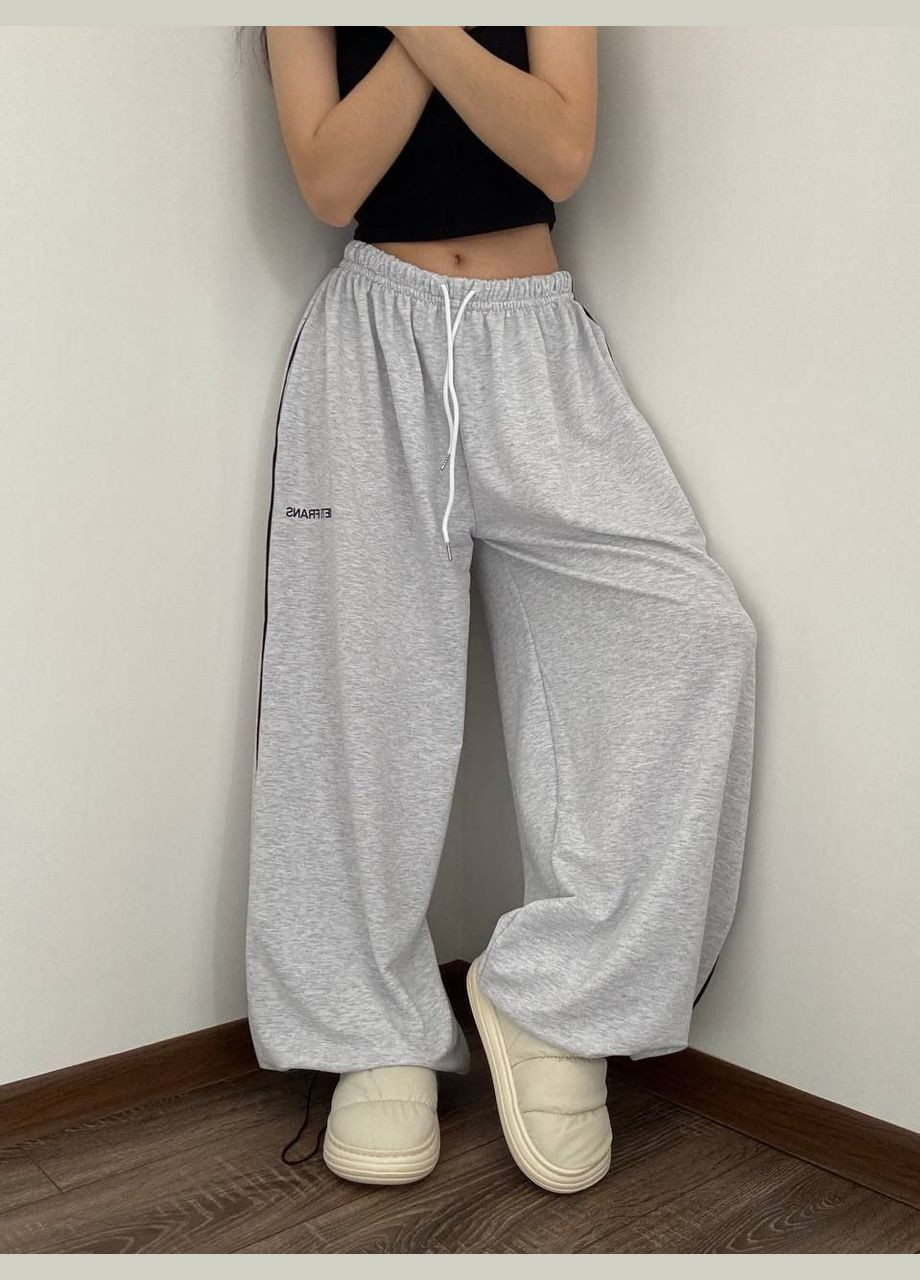 Брюки оверсайз Max очень объемны с затяжками снизу Nositi (336491876)