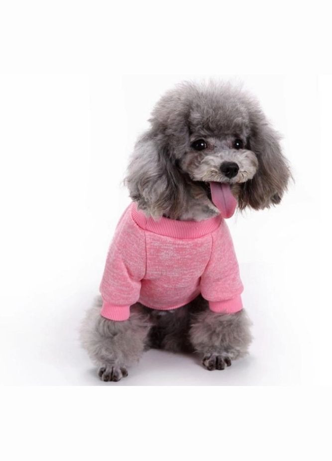 Кофта рябая для собак и котов Pink розовая XL Ecotoys (276394213)