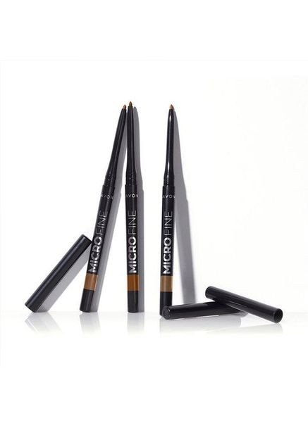 (Черный / Soft Black) Карандаш для точной прокраски бровей Avon (368681938)