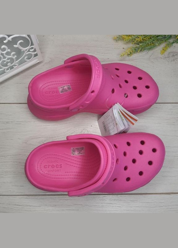 Women's Classic Bae Clog Крокс Класік Бае Платформа Crocs (324068727)