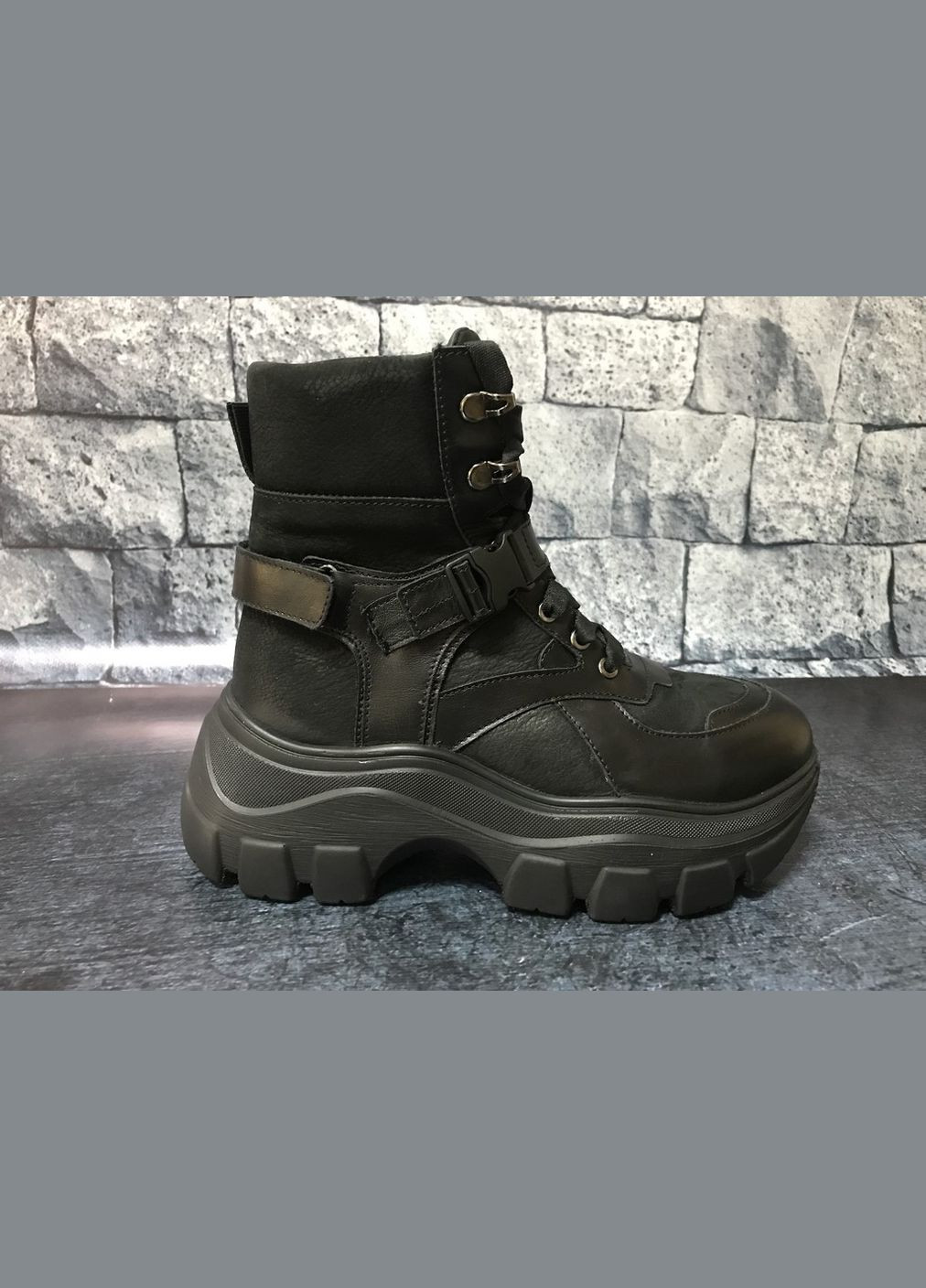 Зимние женские ботинки на платформе, Bistfor