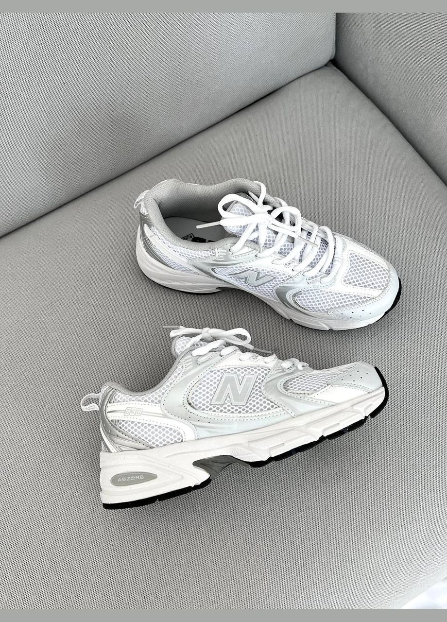 Белые всесезонные кроссовки Vakko New Balance 530