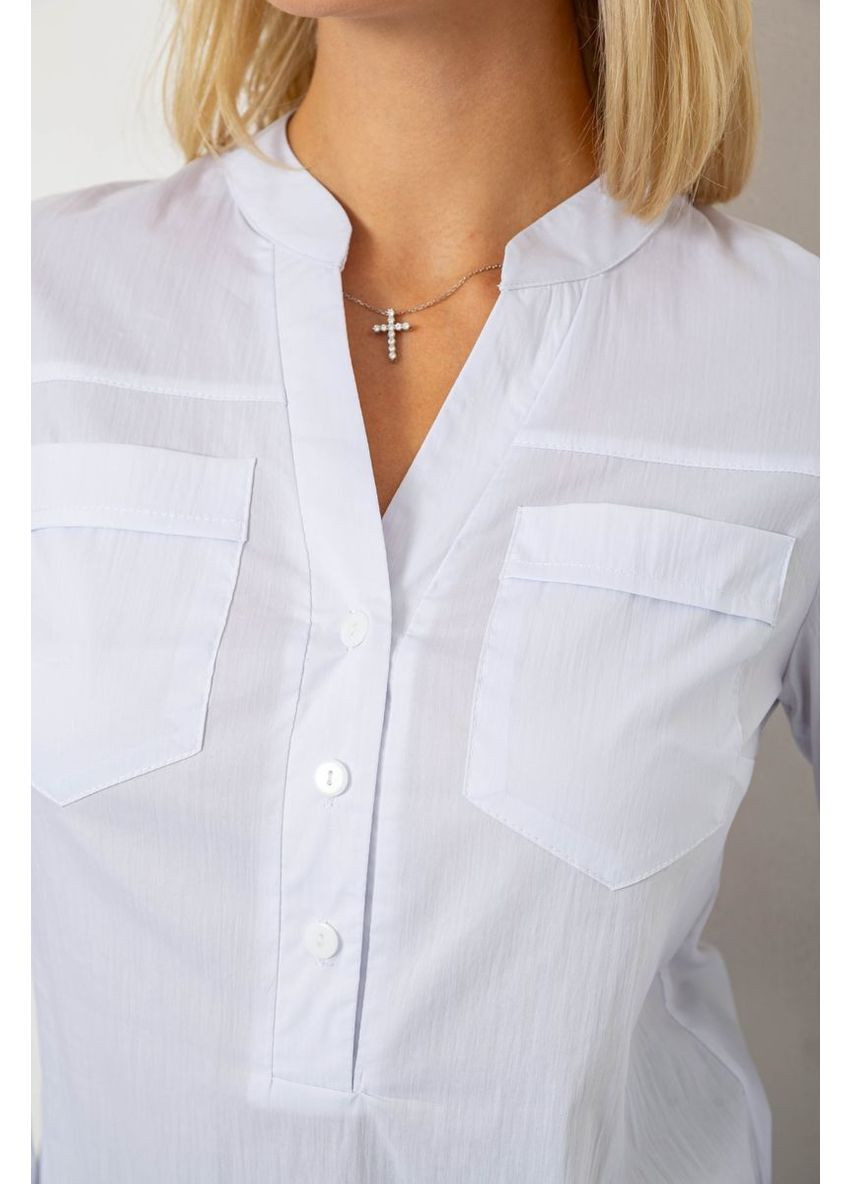 Біла блуза однотонна Sport Line