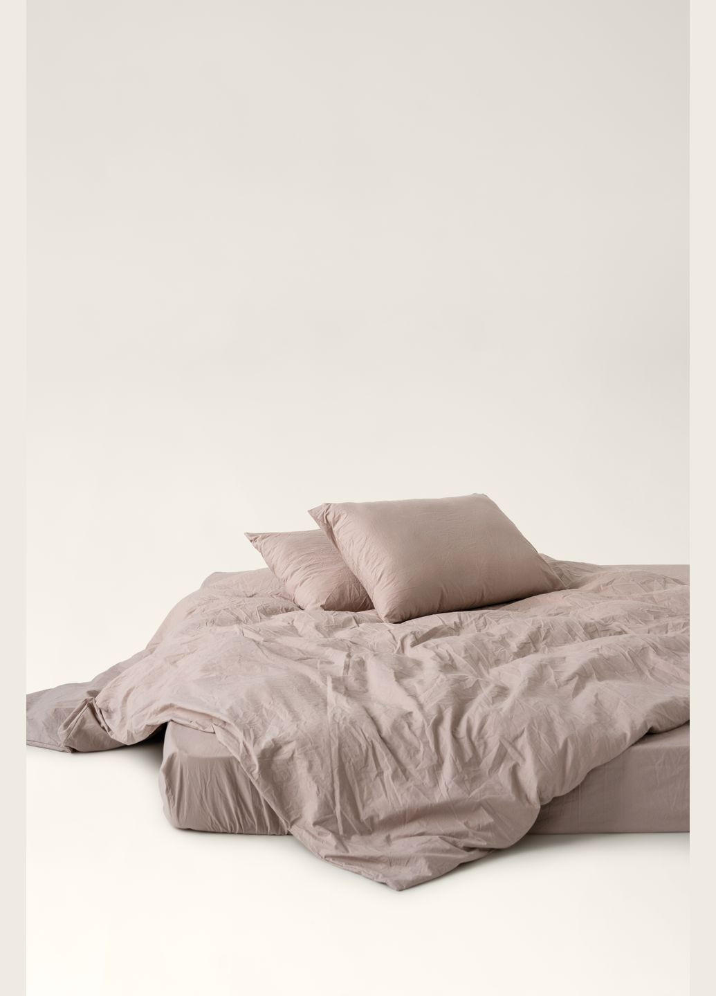 Постельное белье варенный хлопок полуторное 150 х 215 см 3в1 наволочки, пододеяльник, простынь Beni Home (345641636)