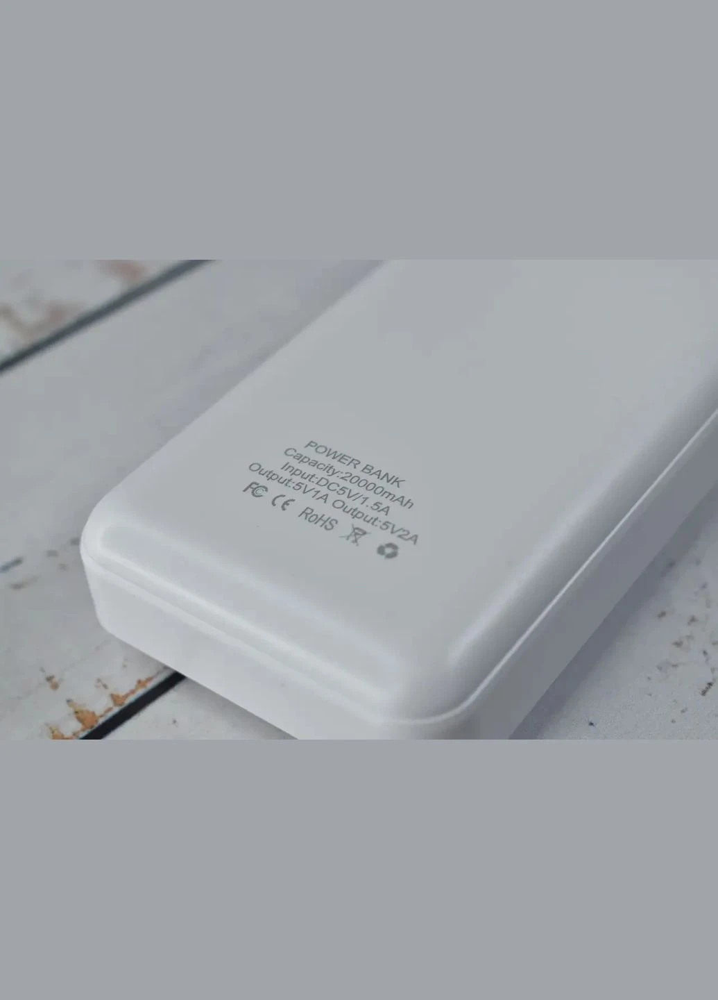 Power Bank Smart Intelligent Fast Charging KJ-P16 зарядное устройство 50000mAh Белый No Brand (388883803)