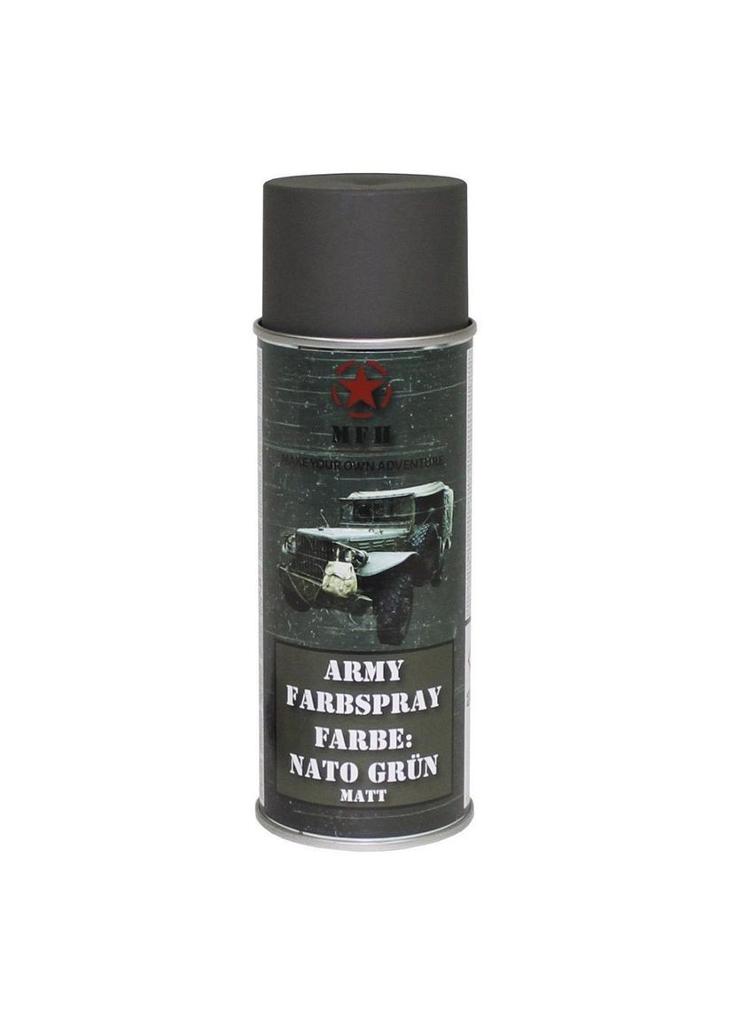Фарба-спрей для маскування NATO Green Матова, Olive MFH (329740410)
