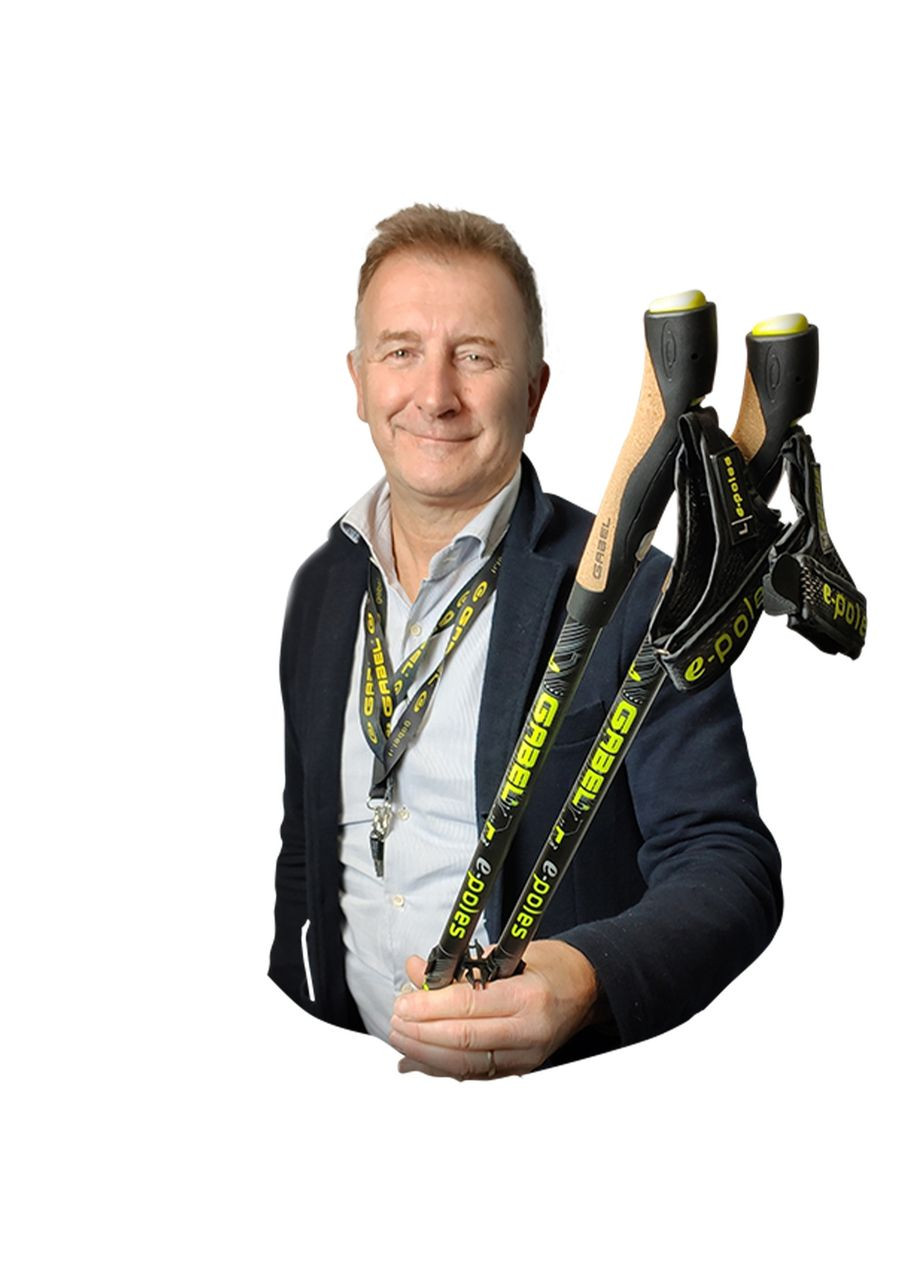 Палиці для скандинавської ходьби E-Poles G-1A XTL (7008370230000) Gabel (363044598)