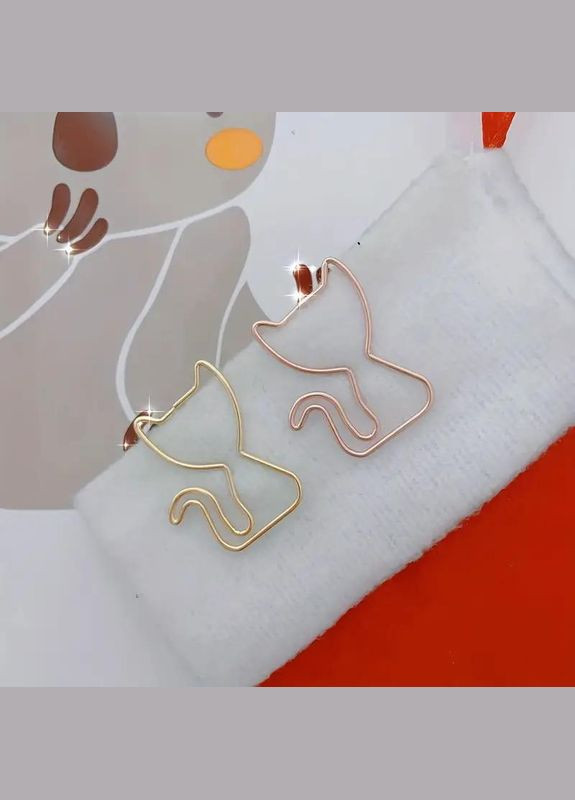 Комплект скрепок "Котики" 10 шт. No Brand (342099262)