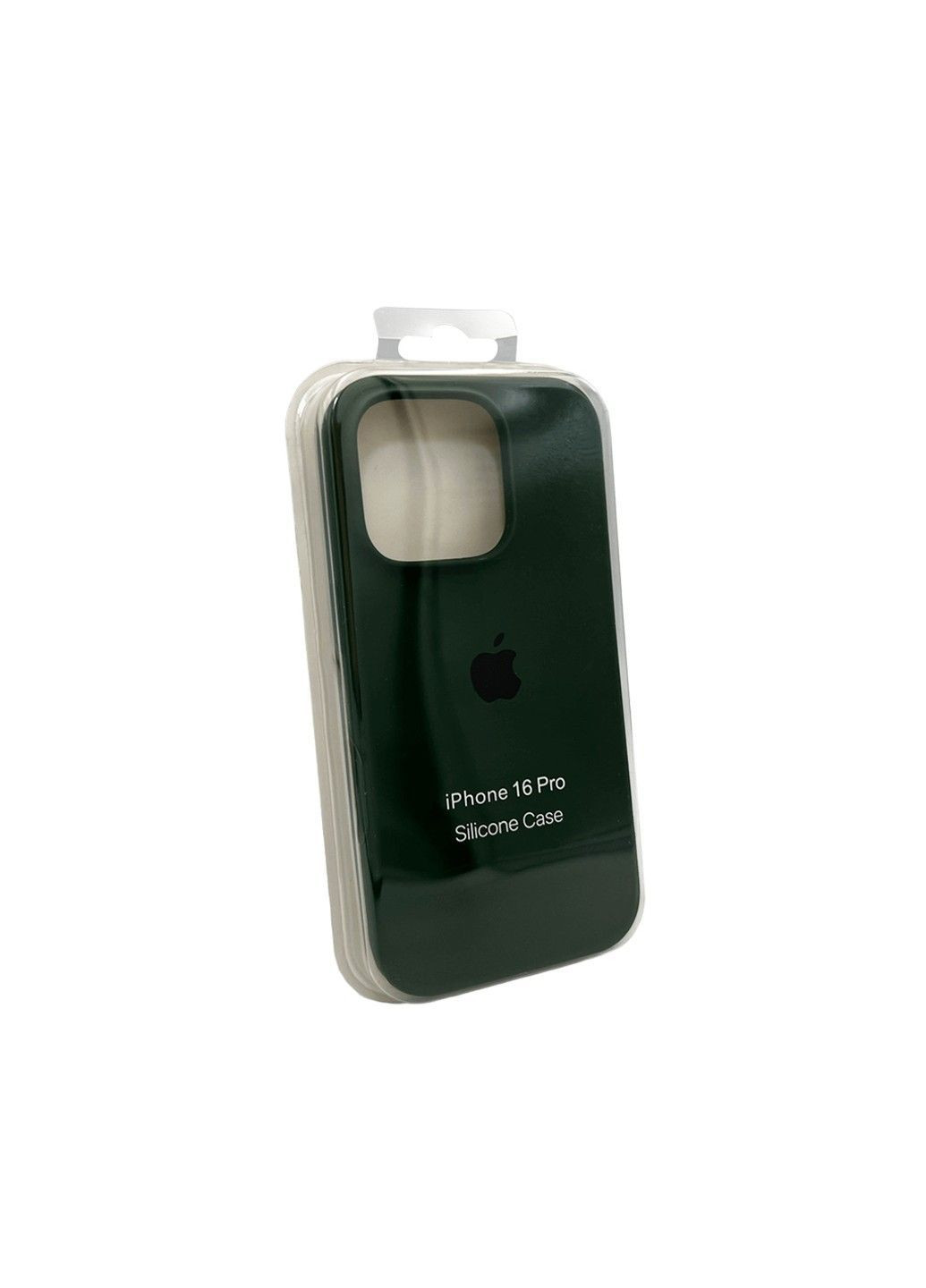 Чехол для смартфона Silicone Full Case AA Open Cam для Apple iPhone 16 Pro 31, Dark Green Silicone Case (382475129)