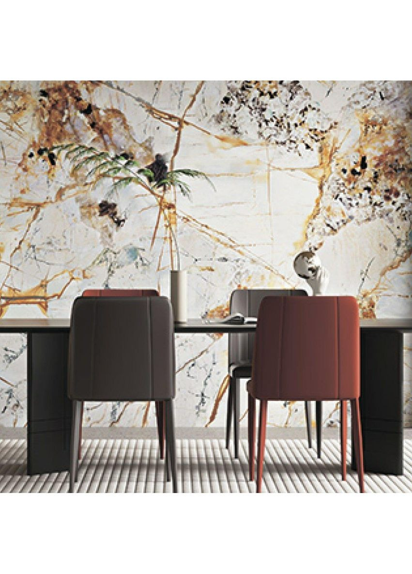 Самоклеюча вінілова плитка набір (6 рулонів) 3600х2800х2мм Цитрин love-shopping Sticker Wall (354657549)