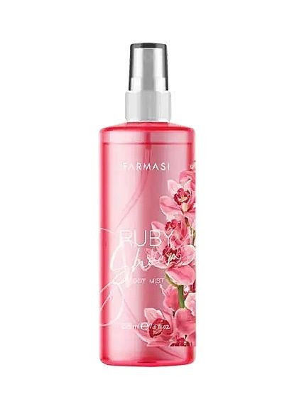 Спрей для тела "Рубиновые цветы" Ruby Sheer Body Mist 225ml (1245111-142531) Farmasi (368614741)
