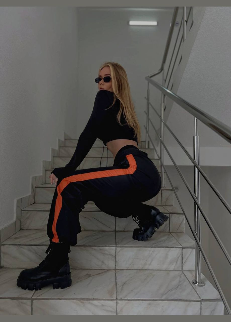 Стильні штани із плащовки Luna (322444705)