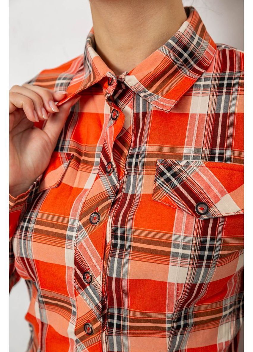 Оранжевая кэжуал рубашка Ager