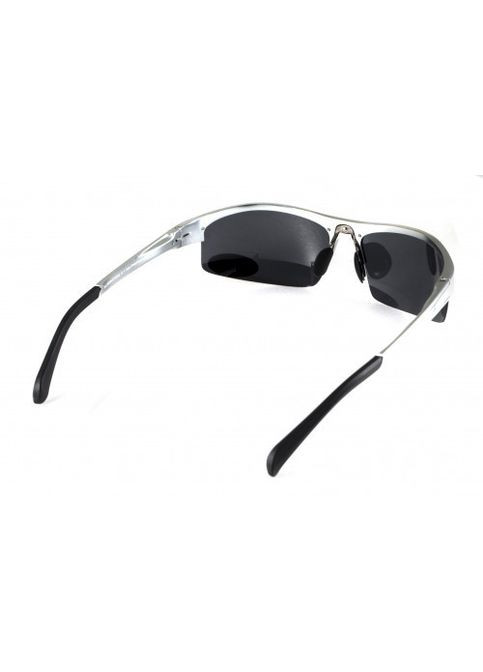 Очки поляризационные Alumination-5 Silver Polarized (gray) серые BluWater (364233754)