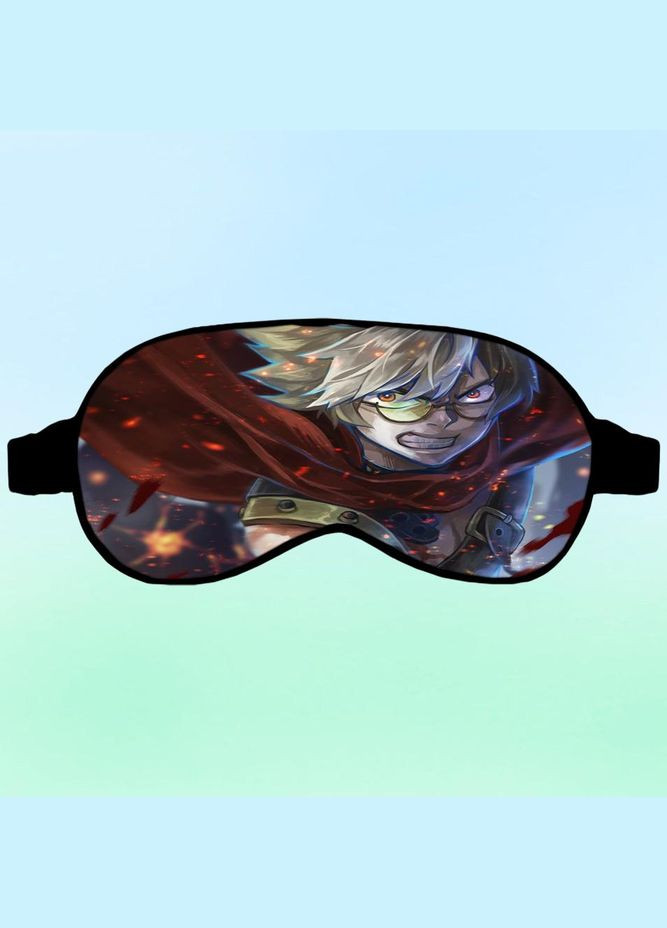 Маска для сну Аніме Моя геройська академія #0001 чорна No Brand (315041157)