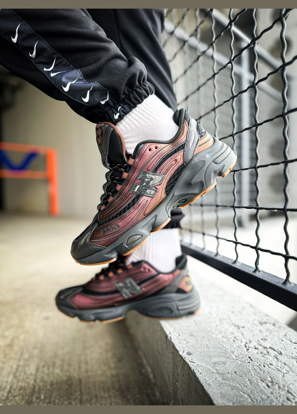 Чорні всесезон кросівки чоловічі і жіночі new balance 1000 x joe freshgoods black ice | нью беланс 1000 чорні No Brand