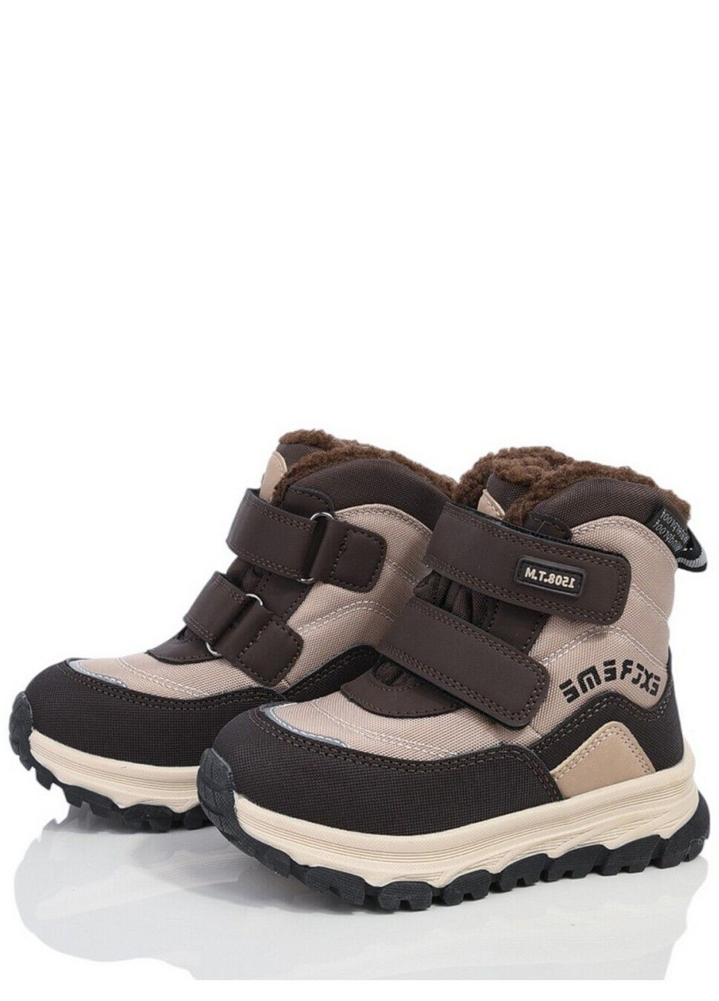 Цветные кэжуал зимние сноубутсы на овчине p11200d Biki