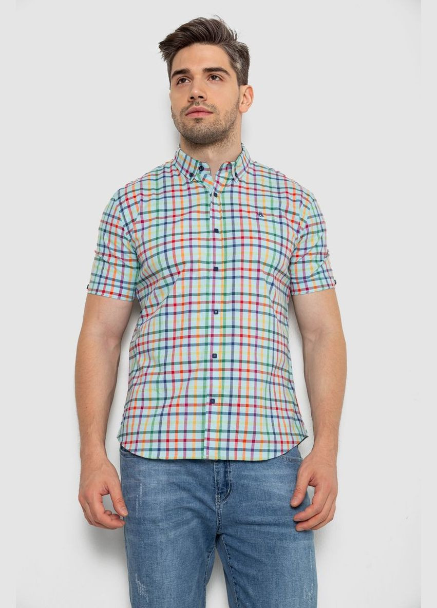 Голубой рубашка Ager