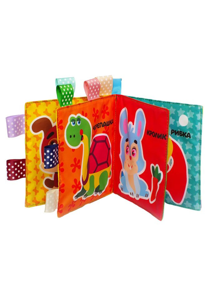 М'яка книжка-пищалка "Котик НЯВ-НЯВ" 403907 Книжковий хмарочос (363267105)