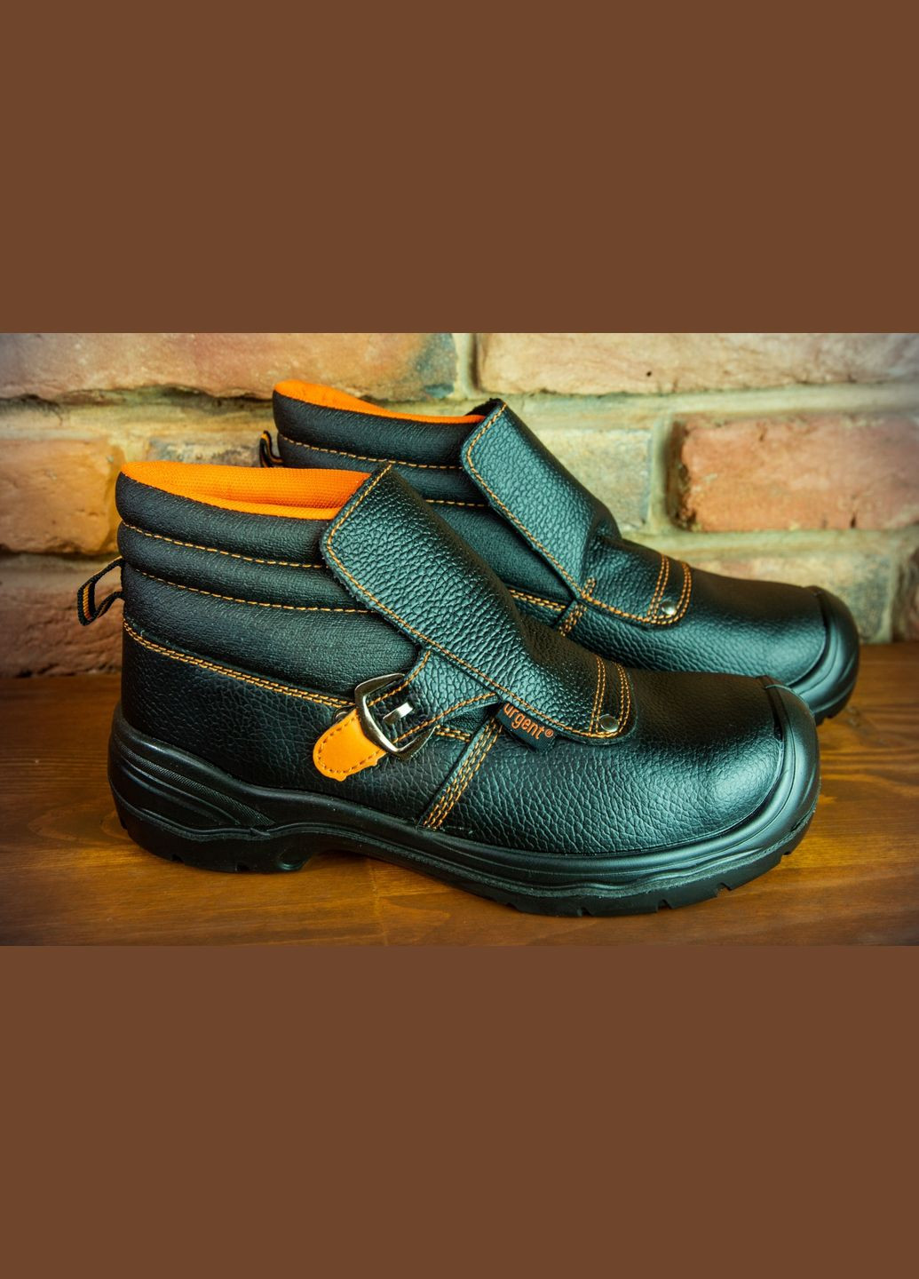 Черные ботинки для сварщика 115/s1, (польща) ProsPerous