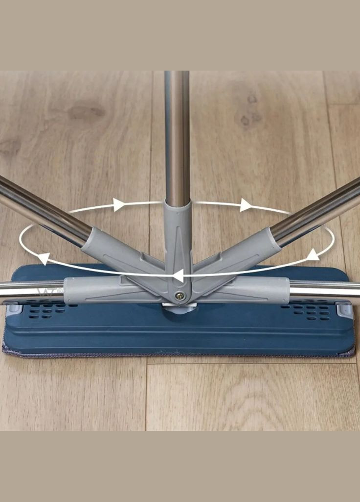 Швабра и ведро с автоматическим отжимом 8л, Scratch Anet, / Комплект для уборки / Швабра-лентяйка No Brand (344465658)