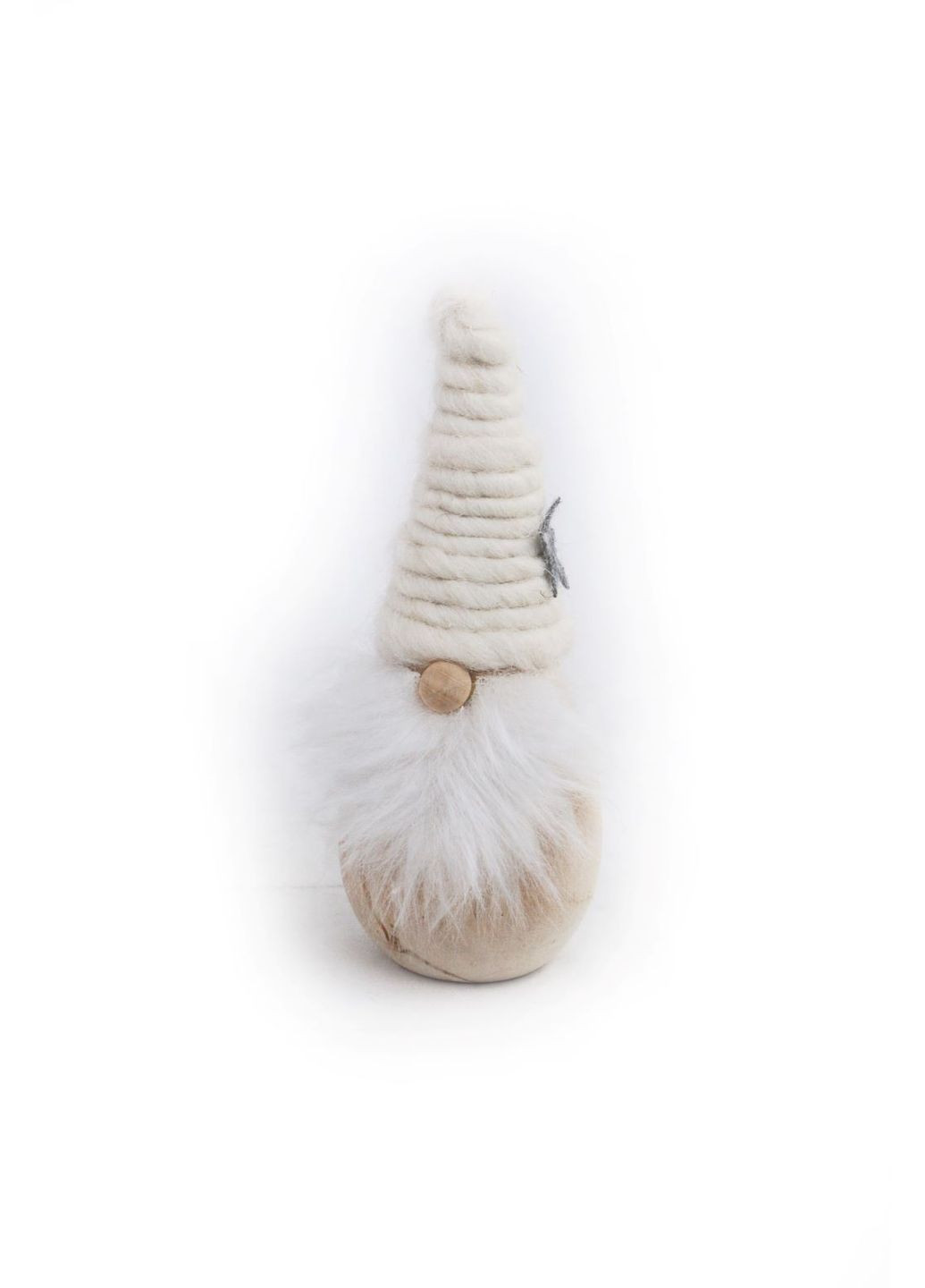 Декоративная статуэтка «Гном в пушистой шапке» комбинированный Home Accents (365652573)