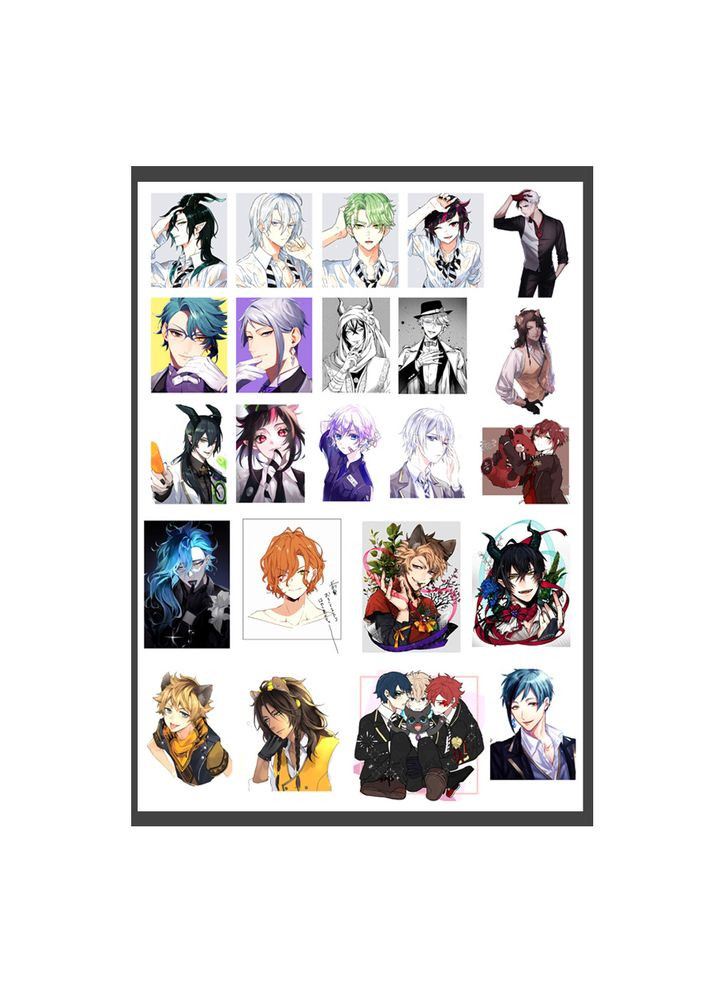 Стікери наклейки аніме Скривлена країна див А3 аркуш (stik_216) No Brand (327003203)