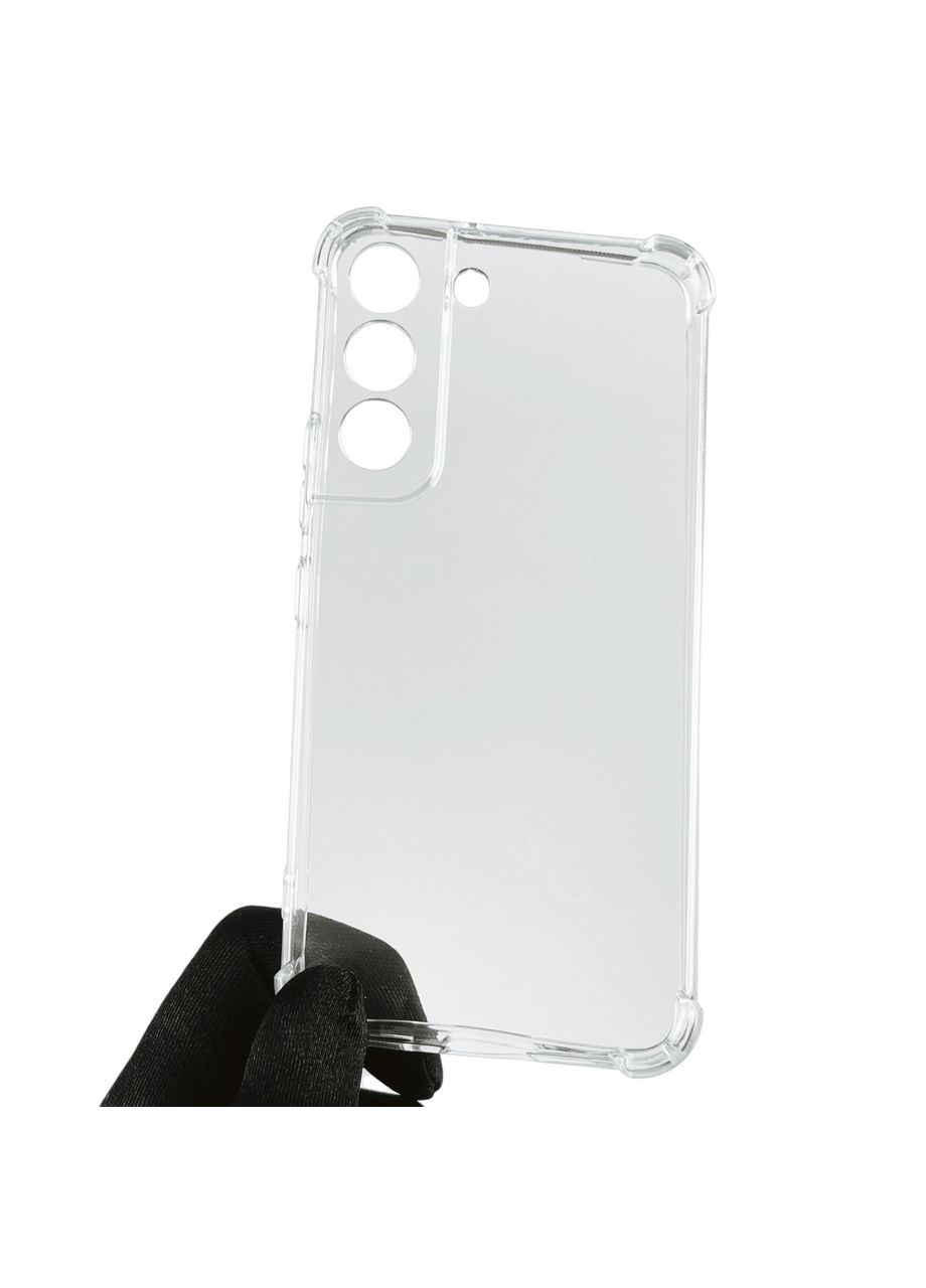 Чехол для Galaxy S22 SM-S901B с бронь углами выше экрана противоударный на самсунг с22 прозрачный Samsung (366022157)