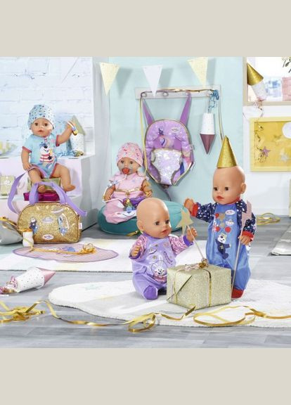 Одяг для ляльки Святковий комбінезон (синій) BABY born (344449199)