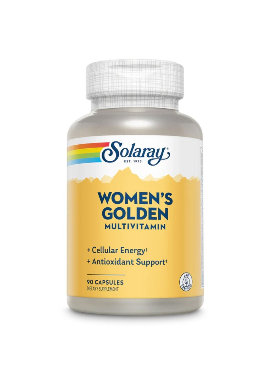 Комплекс вітамінів Women's Golden Multi-Vitamin - 90 vcaps Solaray (300709480)