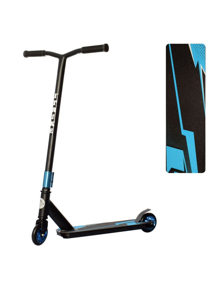 Самокат трюковый SR2-064-1-BBL двухколесный. iTrike (363266123)