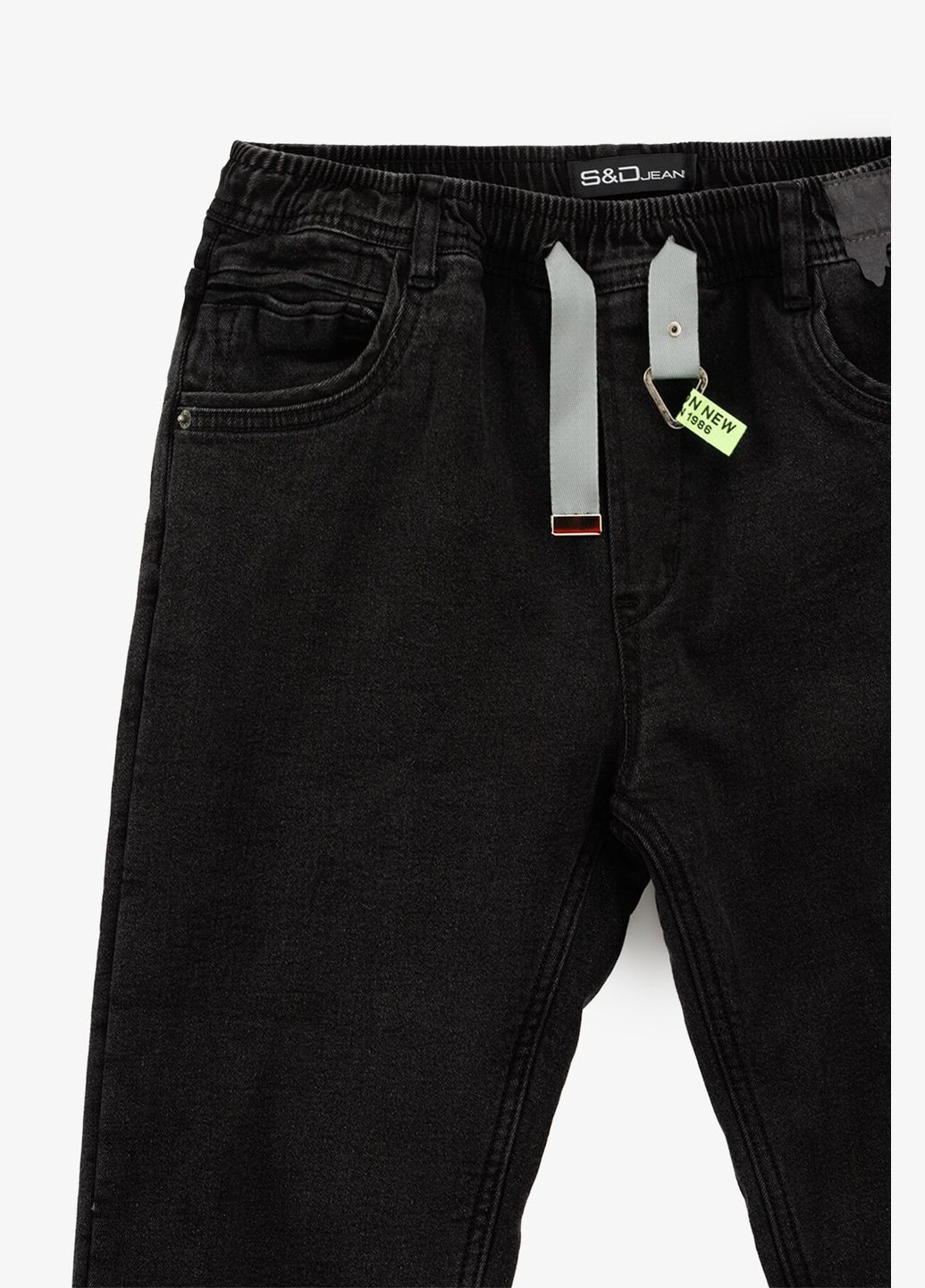 Черные демисезонные джинсы regular для мальчика dt-1563 140 см черный shop (2000990856319) Неслухнянки