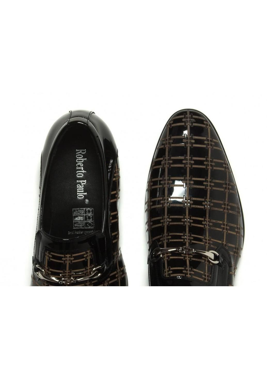 Черные туфли 7122696 цвет черный Roberto Paulo