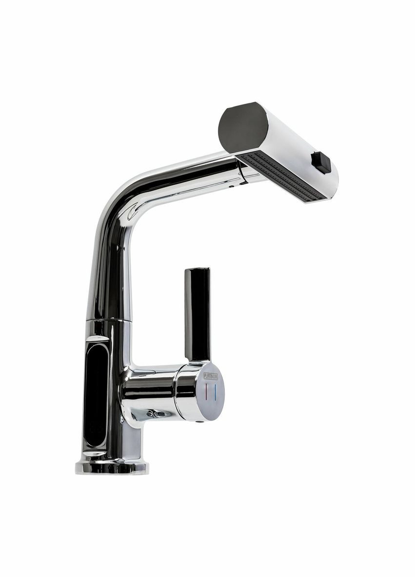 Смеситель для умывальника с индикатором A240 Platinum (336938296)