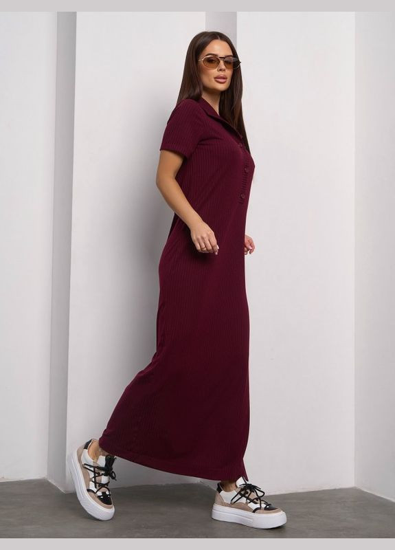 Темно-бордова сукня Fashion